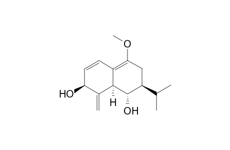(1S,2S,7S,8aS)-2-Isopropyl-4-methoxy-8-methylene-1,2,3,7,8,8a-hexahydro-naphthalene-1,7-diol