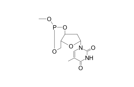 2-DEOXYTHYMIDINE-3',5'-METHYLCYCLOPHOSPHITE (ISOMER MIXTURE)