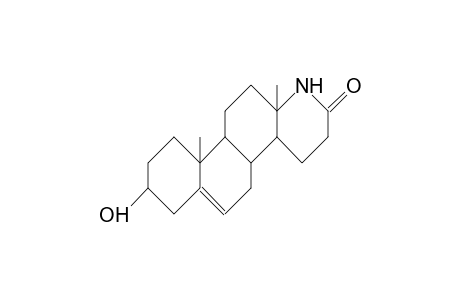 17a-Aza-3b-hydroxy-D-homo-5-androsten-17-one
