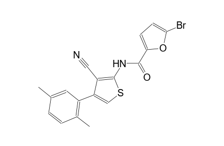 5-bromo-N-[3-cyano-4-(2,5-dimethylphenyl)-2-thienyl]-2-furamide