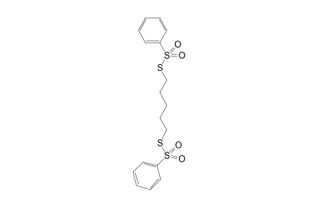 S-(5-([Dioxido(phenyl)sulfanyl]sulfanyl)pentyl) benzenesulfonothioate