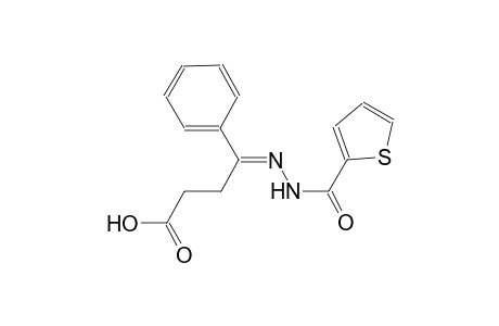 (4E)-4-phenyl-4-[(2-thienylcarbonyl)hydrazono]butanoic acid