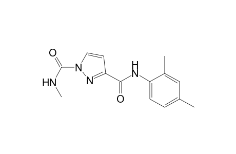 Pyrazole-3-carboxamide, 1-methylaminocarbonyl-N-(2,4-dimethylphenyl)-