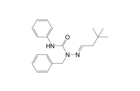 (E)-1-Benzyl-2-(3,3-dimethylbutylidene)-N-phenylhydrazinecarboxamide