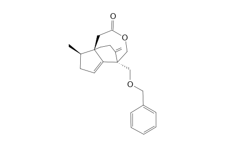 6-BENZYLOXYMETHYL-2-METHYL-13-METHYLENE-8-OXA-TRICYCLO-[4.4.3.0(1,5)]-TRIDEC-4-EN-9-ONE