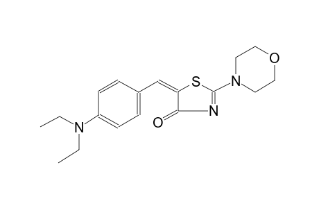(5E)-5-[4-(diethylamino)benzylidene]-2-(4-morpholinyl)-1,3-thiazol-4(5H)-one