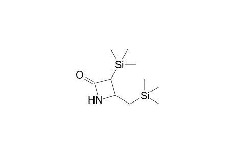 3-(Trimethylsilyl)-4-(trimethylsilylmethyl)-2-azetidinone