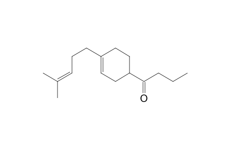 1-Butanone, 1-[4-(4-methyl-3-pentenyl)-3-cyclohexen-1-yl]-