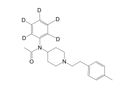 Acetyl fentanyl 4-methylphenethyl analog-d5