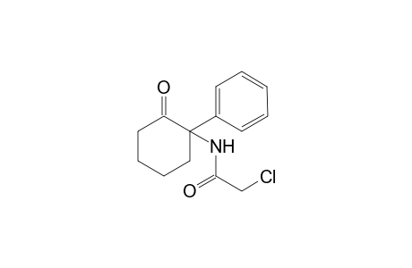 2-chloro-N-(2-oxo-1-phenyl-cyclohexyl)acetamide