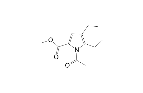 Methyl 1-acetyl-4,5-diethyl-1H-pyrrole-2-carboxylate