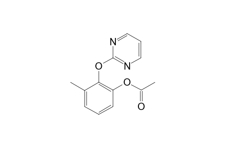 3-Methyl-2-(pyrimidin-2-yloxy)phenyl acetate