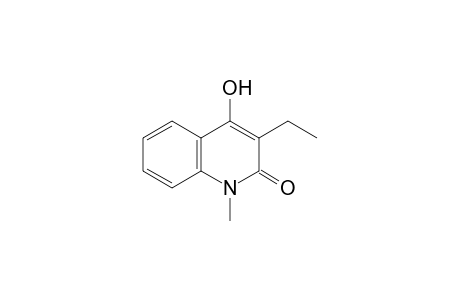 3-ethyl-4-hydroxy-1-methylcarbostyril