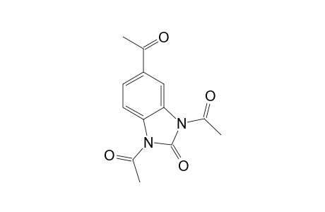 1,3,5-triacetyl-2-benzimidazolone
