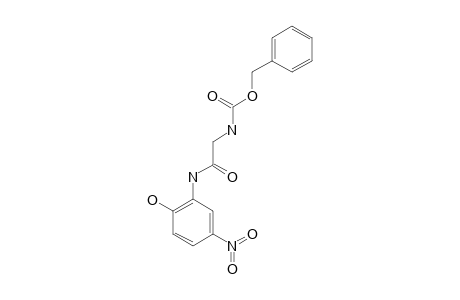 N-(2-HYDROXY-5-NITROPHENYL)-2-[(PHENYLMETHOXY)-CARBONYLAMINO]-ETHANAMIDE