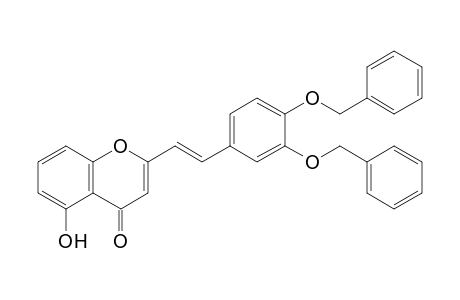 3',4'-Dibenzyloxy-5-hydroxy-2-styrylchromone