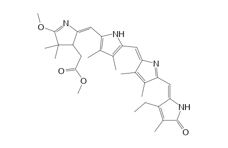 21H-Biline-17-acetic acid, 3-ethyl-1,17,18,23-tetrahydro-19-methoxy-2,7,8,12,13,18,18-heptamethy l-1-oxo-, methyl ester, conjugate monoacid