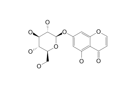 5,7-DIHYDROXY-CHROMONE-7-BETA-D-GLUCOPYRANOSIDE