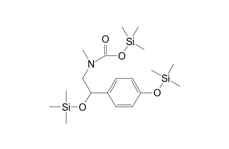 Synephrine carbamic acid 3TMS