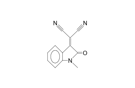1-Methyl-3-(dicyano-methylidene)-indol-2-one
