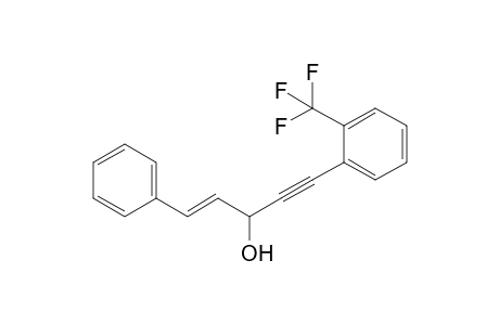 (E)-1-[2'-(Trifluoromethyl)phenyl]-3-hydroxy-5-phenyl-4-penten-1-yne