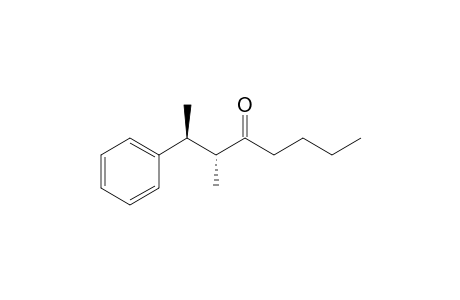 trans-(2S,3R)-3-Methyl-2-phenyloctan-4-one