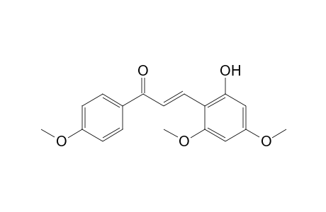 (E)-3-(2,4-dimethoxy-6-oxidanyl-phenyl)-1-(4-methoxyphenyl)prop-2-en-1-one