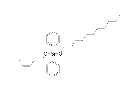 Silane, diphenyl(cis-hex-3-en-1-yloxy)dodecyloxy-