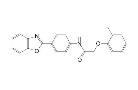 acetamide, N-[4-(2-benzoxazolyl)phenyl]-2-(2-methylphenoxy)-
