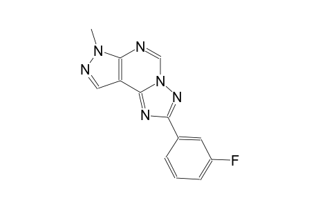 2-(3-fluorophenyl)-7-methyl-7H-pyrazolo[4,3-e][1,2,4]triazolo[1,5-c]pyrimidine