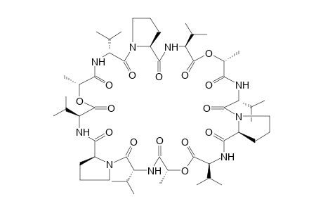 CYCLO[-(D-VAL-L-LAC-L-VAL-D-PRO)3-], ISOMER MIXTURE