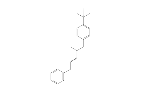 1-tert-Butyl-4-(2-methyl-5-phenylpent-3-enyl)benzene