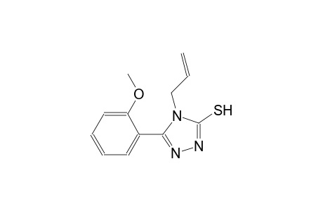 4-allyl-5-(2-methoxyphenyl)-4H-1,2,4-triazol-3-yl hydrosulfide