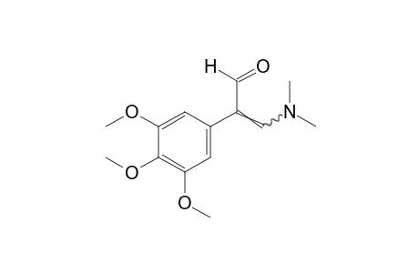beta-(dimethylamino)-3,4,5-trimethoxyatropaldehyde