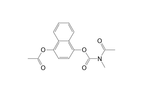 1-(N-acetyl-N-methyl)carbamoyloxy-4-acetoxynaphthalene