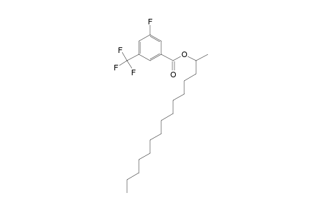 3-Fluoro-5-trifluoromethylbenzoic acid, 2-pentadecyl ester