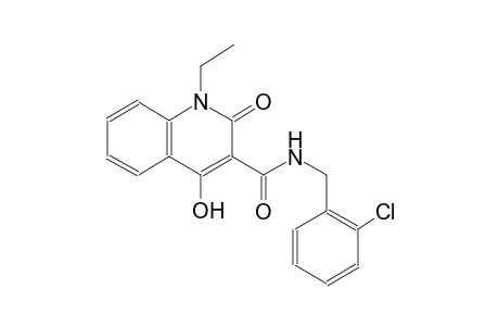 N-(2-chlorobenzyl)-1-ethyl-4-hydroxy-2-oxo-1,2-dihydro-3-quinolinecarboxamide