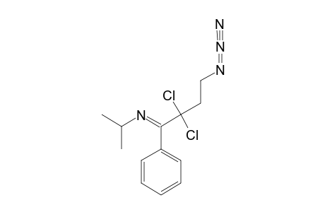 N-(4-Azido-2,2-dichloro-1-phenyl-1-butylidene)isopropylamine