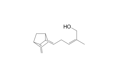 2-Methyl-5-(3-methylene-2-norbornylidene)-2-penten-1-ol
