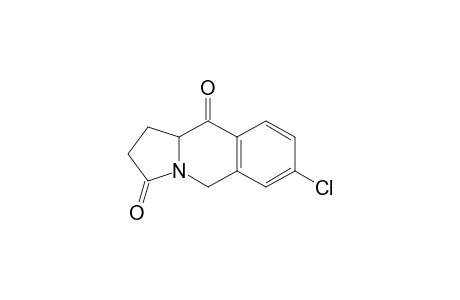 7-Chloranyl-1,2,5,10a-tetrahydropyrrolo[1,2-b]isoquinoline-3,10-dione