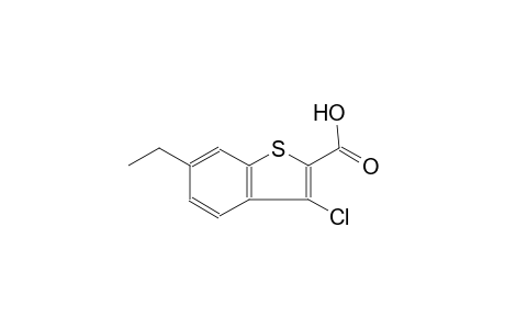 3-chloro-6-ethyl-1-benzothiophene-2-carboxylic acid