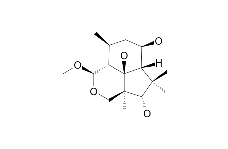 7-Hydroxy-10-methoxy-(deacetyl)dihydrobotrydial