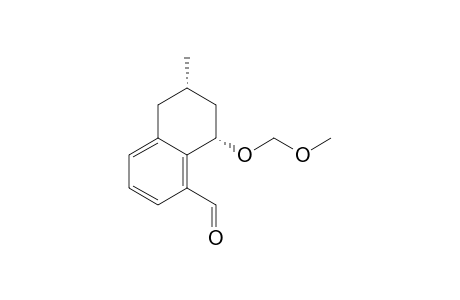1-Naphthalenecarboxaldehyde, 5,6,7,8-tetrahydro-8-(methoxymethoxy)-6-methyl-, cis-(.+-.)-