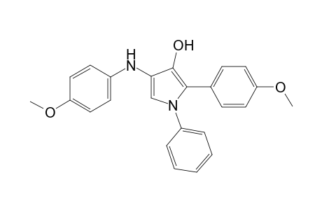 1H-Pyrrol-3-ol, 2-(4-methoxyphenyl)-4-(4-methoxyphenylamino)-1-phenyl-