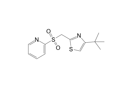 4-tert-butyl-2-{[(2-pyridyl)sulfonyl]methyl}thiazole