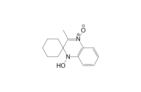 Spiro[cyclohexane-1,2'(1'H)-quinoxaline], 1'-hydroxy-3'-methyl-, 4'-oxide