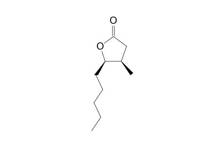 (4R,5R)-4-methyl-5-pentyldihydrofuran-2(3H)-one