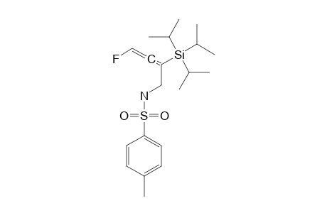 N-PARA-TOLUENESULFONYL-(4-FLUORO-2-TRIISOPROPYLSILYL-1,2-BUTADIENYL)-AMINE
