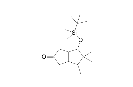 (1S,3aR,6R,6aR)-1,5,5-Trimethyl-6-trimethylsilanyloxy-hexahydro-pental\en-2-one
