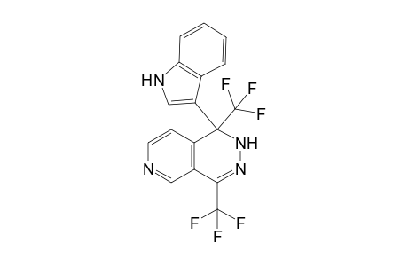 1,2-Dihydro-1-(indol-3-yl)-1,4-bis(trifluoromethyl)pyrido[3,4-d]pyridazine